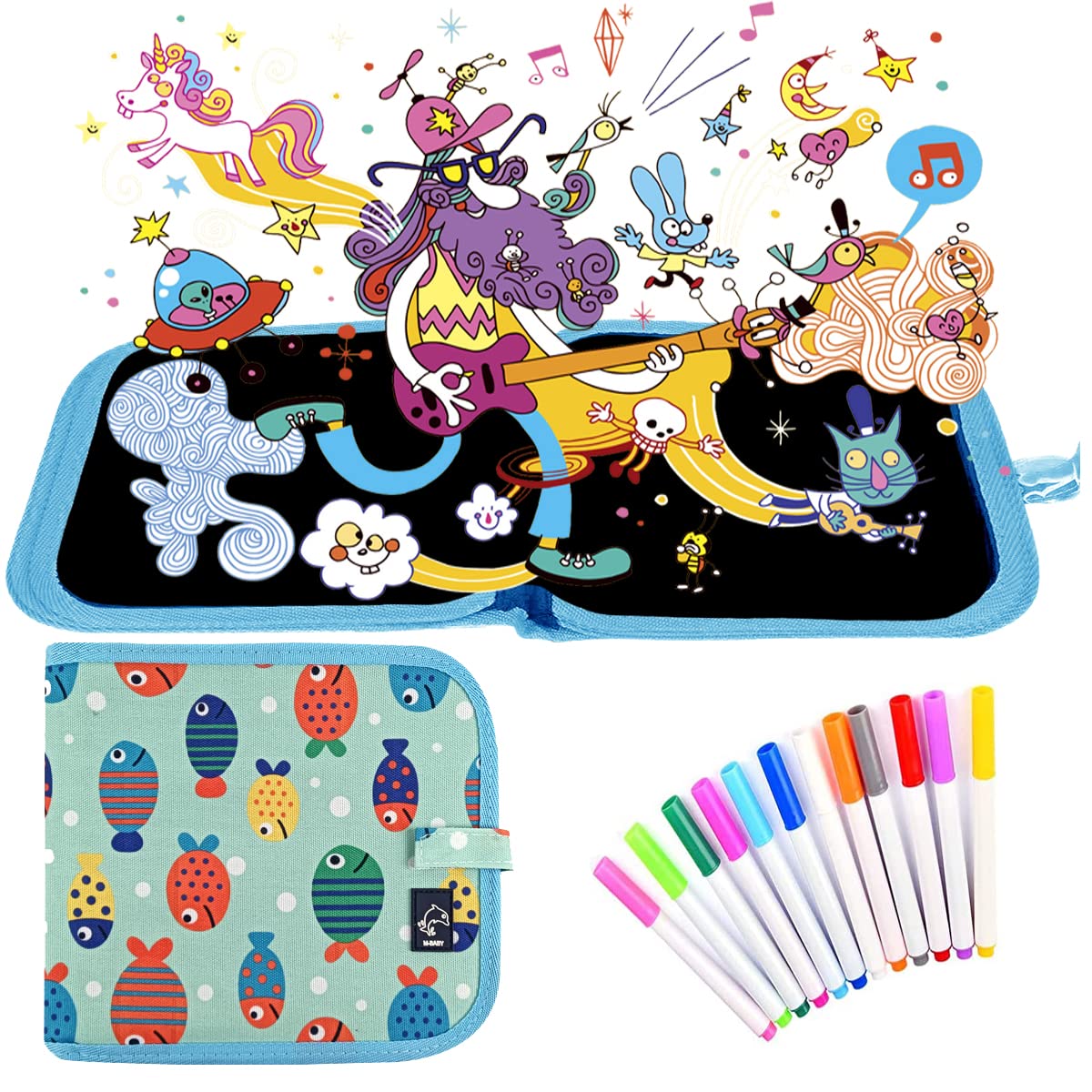 Erasable Doodle Magic Book